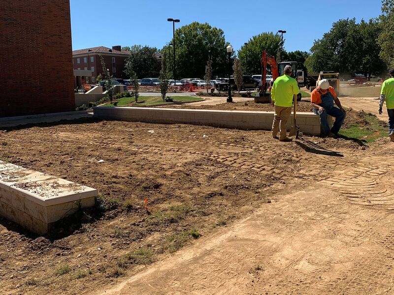 Crew on site doing commercial dirt work